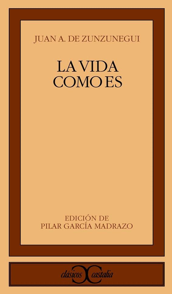 LA VIDA COMO ES | 9788470398544 | DE ZUNZUNEGUI, JUAN A. | Galatea Llibres | Llibreria online de Reus, Tarragona | Comprar llibres en català i castellà online
