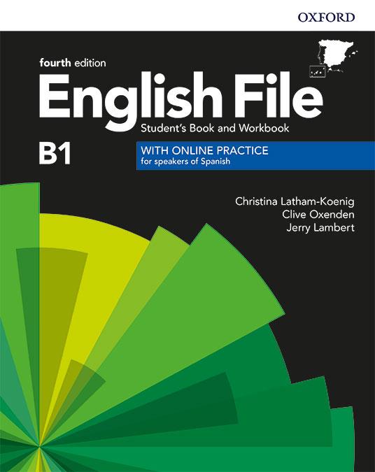 ENGLISH FILE INTERMEDIATE 4TH EDITION B1. STUDENT'S BOOK AND WORKBOOK WITH KEY PACK | 9780194058063 | LATHAM-KOENIG, CHRISTINA/OXENDEN, CLIVE/LAMBERT, JERRY | Galatea Llibres | Librería online de Reus, Tarragona | Comprar libros en catalán y castellano online