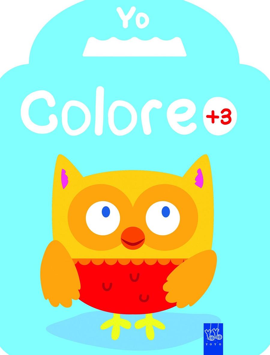 YO COLOREO +3. BÚHO | 9788408164586 | Galatea Llibres | Llibreria online de Reus, Tarragona | Comprar llibres en català i castellà online