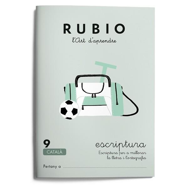QUADERN RUBIO ESCRIPTURA 9 | 9788489773592 | Galatea Llibres | Librería online de Reus, Tarragona | Comprar libros en catalán y castellano online