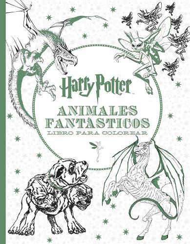 HARRY POTTER. ANIMALES FANTÁSTICOS LIBRO PARA COLOREAR | 9788893670685 | Galatea Llibres | Librería online de Reus, Tarragona | Comprar libros en catalán y castellano online