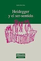 HEIDEGGER Y EL SER-SENTIDO | 9788498301991 | ORTIZ-OSÉS, ANDRÉS | Galatea Llibres | Llibreria online de Reus, Tarragona | Comprar llibres en català i castellà online