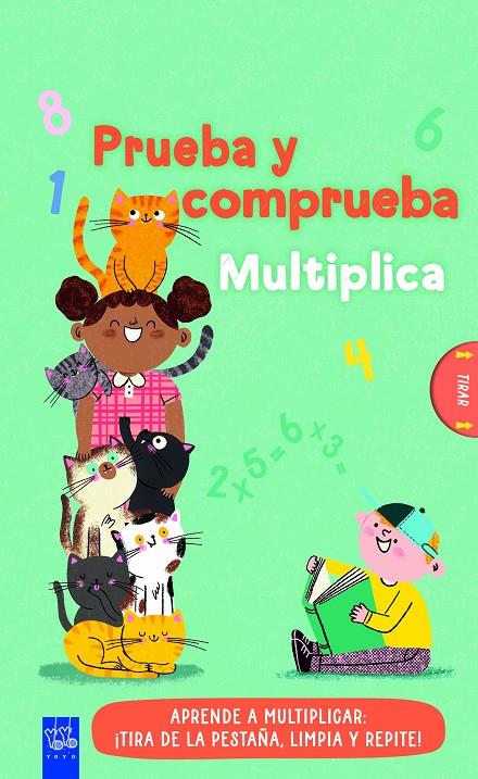 PRUEBA Y COMPRUEBA. MULTIPLICA | 9788408313755 | Galatea Llibres | Llibreria online de Reus, Tarragona | Comprar llibres en català i castellà online