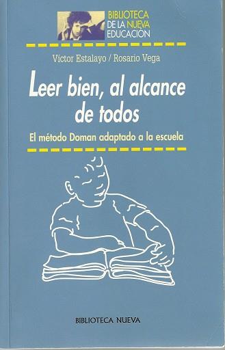 LEER BIEN, AL ALCANCE DE TODOS | 9788497421065 | ESTALAYO, VICTOR | Galatea Llibres | Llibreria online de Reus, Tarragona | Comprar llibres en català i castellà online