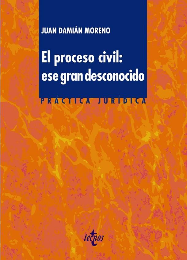 EL PROCESO CIVIL: ESE GRAN DESCONOCIDO | 9788430981106 | DAMIÁN MORENO, JUAN | Galatea Llibres | Llibreria online de Reus, Tarragona | Comprar llibres en català i castellà online