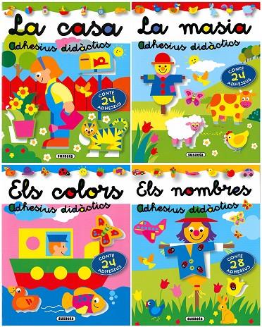 ADHESIUS DIDÀCTICS (4 TÍTOLS) | 9788467768466 | Galatea Llibres | Librería online de Reus, Tarragona | Comprar libros en catalán y castellano online