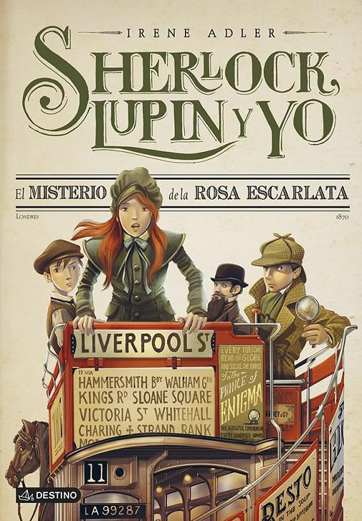 EL MISTERIO DE LA ROSA ESCARLATA (SHERLOCK, LUPIN Y YO, 3) | 9788408115816 | ADLER, IRENE | Galatea Llibres | Llibreria online de Reus, Tarragona | Comprar llibres en català i castellà online