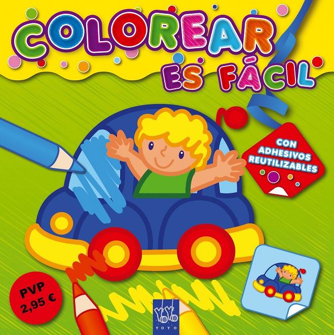 COLOREAR ES FÁCIL VERDE | 9788408108948 | YOYO | Galatea Llibres | Librería online de Reus, Tarragona | Comprar libros en catalán y castellano online