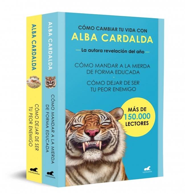 PACK CÓMO MANDAR A LA MIERDA | CÓMO DEJAR DE SER TU PEOR ENEMIGO | 9788410467309 | CARDALDA, ALBA | Galatea Llibres | Llibreria online de Reus, Tarragona | Comprar llibres en català i castellà online
