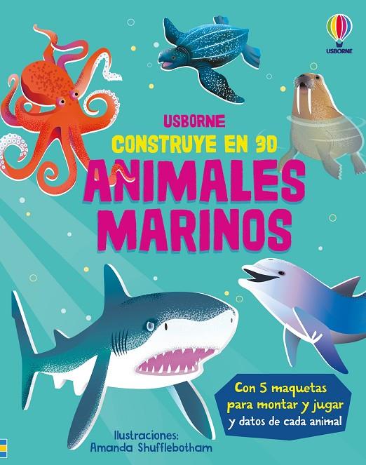 ANIMALES MARINOS 3D | 9781836064800 | WHEATLEY, ABIGAIL | Galatea Llibres | Librería online de Reus, Tarragona | Comprar libros en catalán y castellano online