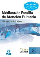 MEDICOS DE FAMILIA DE ATENCION PRIMARIA. TEMARIO VOL 2 | 9788466575461 | EDITORIAL MAD/ANIA PALACIO, JOSE MANUEL/JUNQUERA VELASCO, CARMEN ROSA/CABALLERO OLIVER, ANTONIO/LUNA | Galatea Llibres | Librería online de Reus, Tarragona | Comprar libros en catalán y castellano online