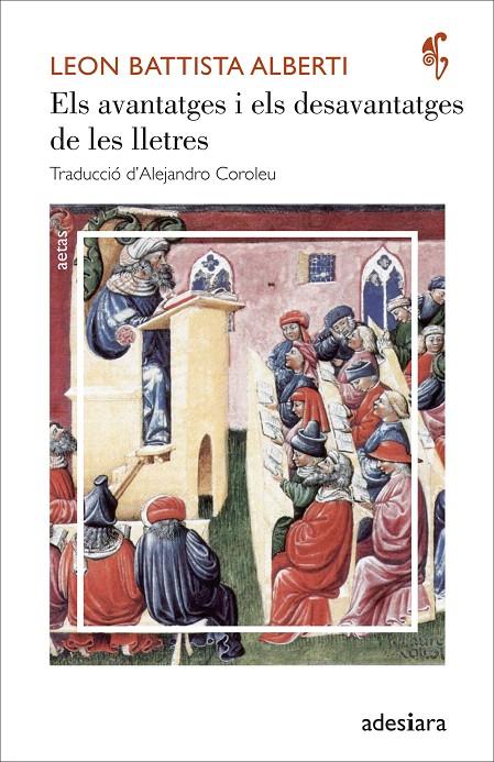ELS AVANTATGES I ELS DESAVANTATGES DE LES LLETRES | 9788416948253 | BATTISTA ALBERTI, LEON | Galatea Llibres | Librería online de Reus, Tarragona | Comprar libros en catalán y castellano online