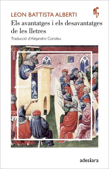 ELS AVANTATGES I ELS DESAVANTATGES DE LES LLETRES | 9788416948253 | BATTISTA ALBERTI, LEON | Galatea Llibres | Llibreria online de Reus, Tarragona | Comprar llibres en català i castellà online