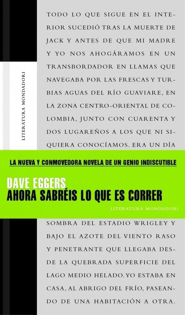 AHORA SABREIS LO QUE ES CORRER | 9788439710097 | EGGERS, DAVE | Galatea Llibres | Librería online de Reus, Tarragona | Comprar libros en catalán y castellano online