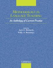 METHODOLOGY IN LANGUAGE TEACHING: AN ANTHOLOGY OF CURRENT PRACTICE | 9780521004404 | RICHARDS, JACK | Galatea Llibres | Librería online de Reus, Tarragona | Comprar libros en catalán y castellano online