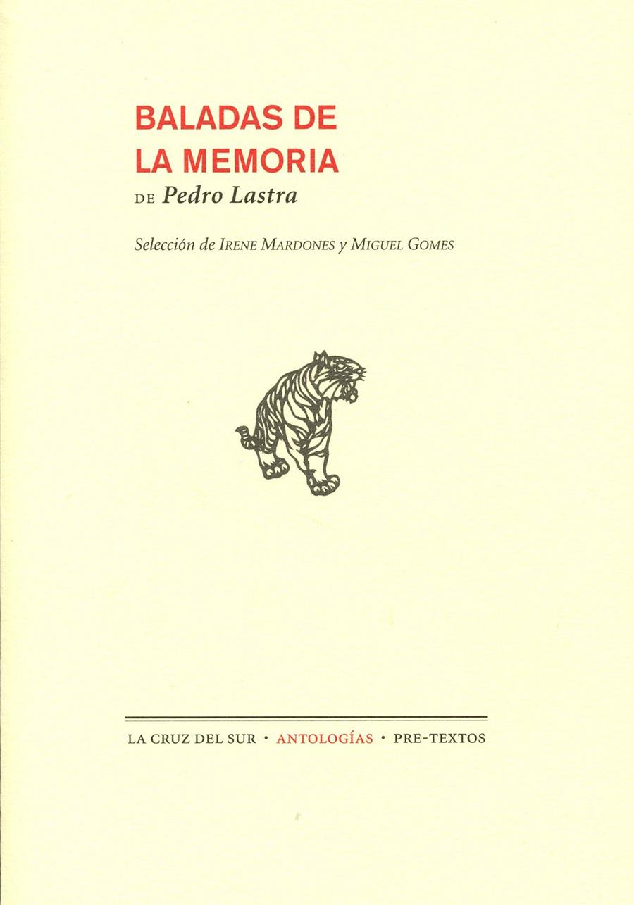 BALADAS DE LA MEMORIA | 9788492913831 | LASTRA, PEDRO | Galatea Llibres | Llibreria online de Reus, Tarragona | Comprar llibres en català i castellà online