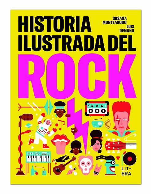 HISTORIA ILUSTRADA DEL ROCK | 9788494843952 | MONTEAGUDO DURO, SUSANA/DEMANO, LUIS | Galatea Llibres | Librería online de Reus, Tarragona | Comprar libros en catalán y castellano online