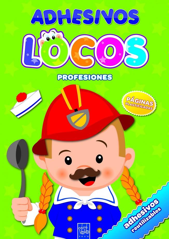 ADHESIVOS LOCOS. PROFESIONES | 9788408098379 | YOYO | Galatea Llibres | Llibreria online de Reus, Tarragona | Comprar llibres en català i castellà online