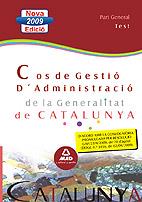 COS DE GESTIO D'ADMIN. DE LA GENERALITAT DE CATALUNYA TEST PART GENERAL | 9788467630329 | LUJAN LOPEZ, EDUARDO/GARCIA POMAR, CONSUELO/ALLUE PASTOR, MANUEL/CARDONA MONASTERIO, MERITXELL/ROJO | Galatea Llibres | Librería online de Reus, Tarragona | Comprar libros en catalán y castellano online