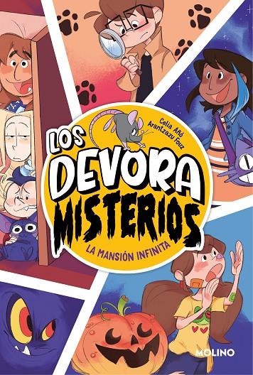 LOS DEVORAMISTERIOS 1 - LA MANSIÓN INFINITA | 9788427225138 | AÑÓ, CELIA | Galatea Llibres | Llibreria online de Reus, Tarragona | Comprar llibres en català i castellà online