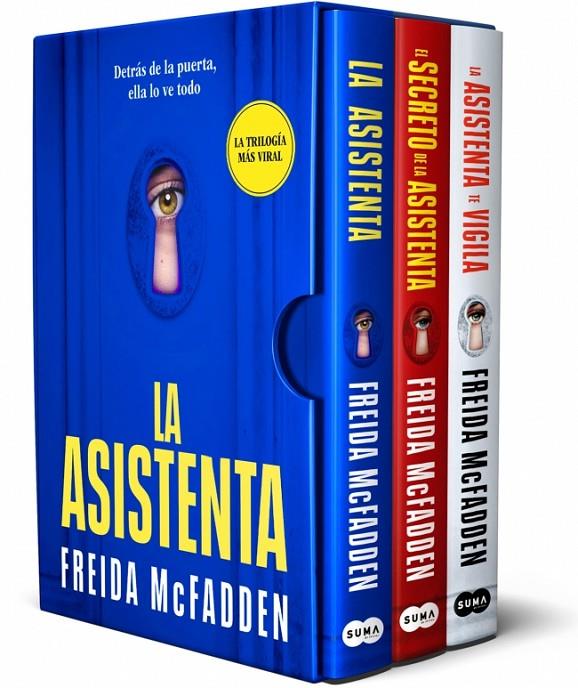ESTUCHE LA ASISTENTA - EL SECRETO DE LA ASISTENTA - LA ASISTENTA TE VIGILA | 9791387512774 | MCFADDEN, FREIDA | Galatea Llibres | Llibreria online de Reus, Tarragona | Comprar llibres en català i castellà online