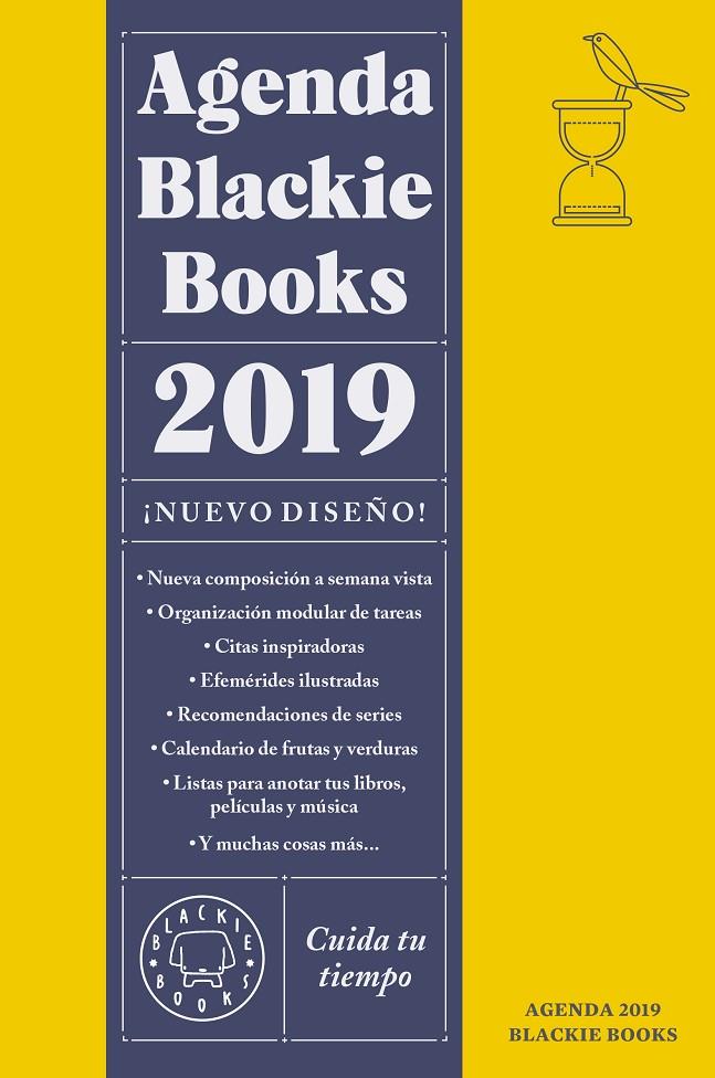 AGENDA BLACKIE BOOKS 2019 | 9788417059866 | Galatea Llibres | Librería online de Reus, Tarragona | Comprar libros en catalán y castellano online
