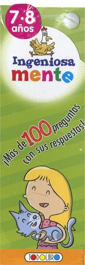 INGENIOSAMENTE 7 -8 AÑOS | 9788490375716 | AAVV | Galatea Llibres | Librería online de Reus, Tarragona | Comprar libros en catalán y castellano online