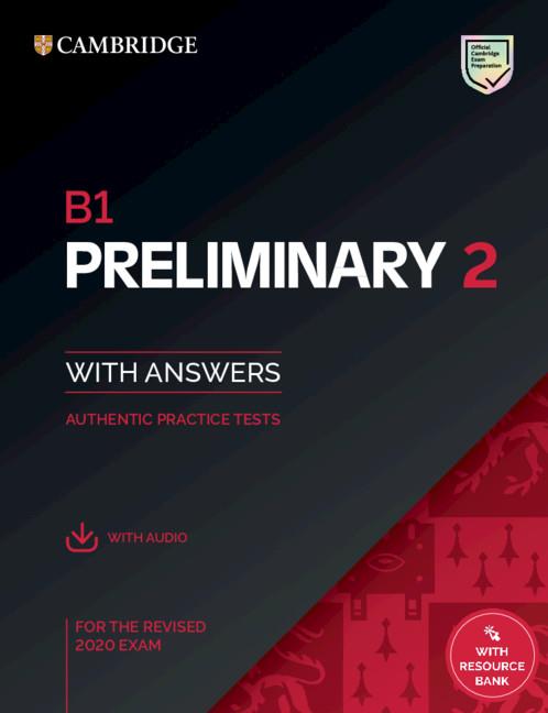B1 PRELIMINARY 2. STUDENT'S BOOK WITH ANSWERS WITH AUDIO WITH RESOURCE BANK | 9781108781558 | Galatea Llibres | Llibreria online de Reus, Tarragona | Comprar llibres en català i castellà online