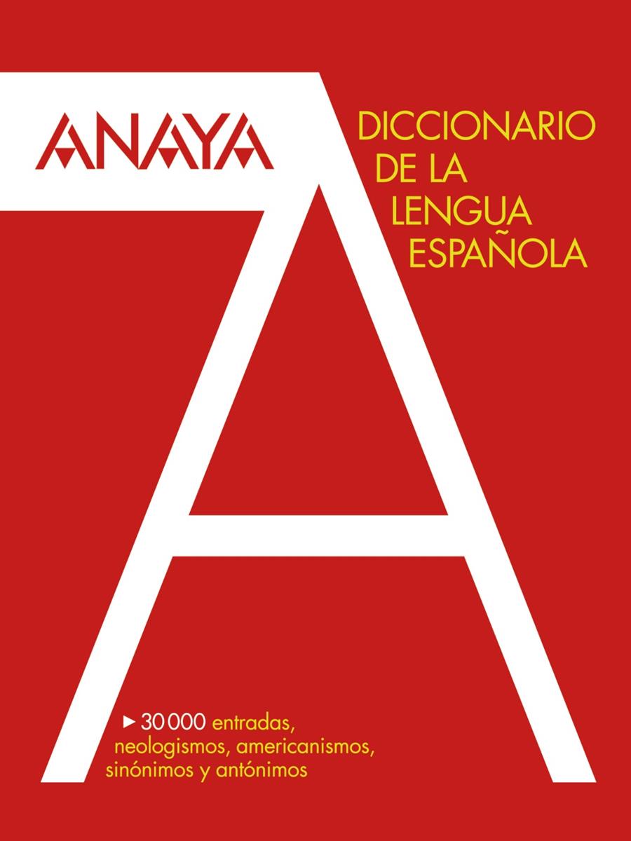 DICCIONARIO ANAYA DE LA LENGUA ESPAÑOLA | 9788499740614 | Galatea Llibres | Llibreria online de Reus, Tarragona | Comprar llibres en català i castellà online