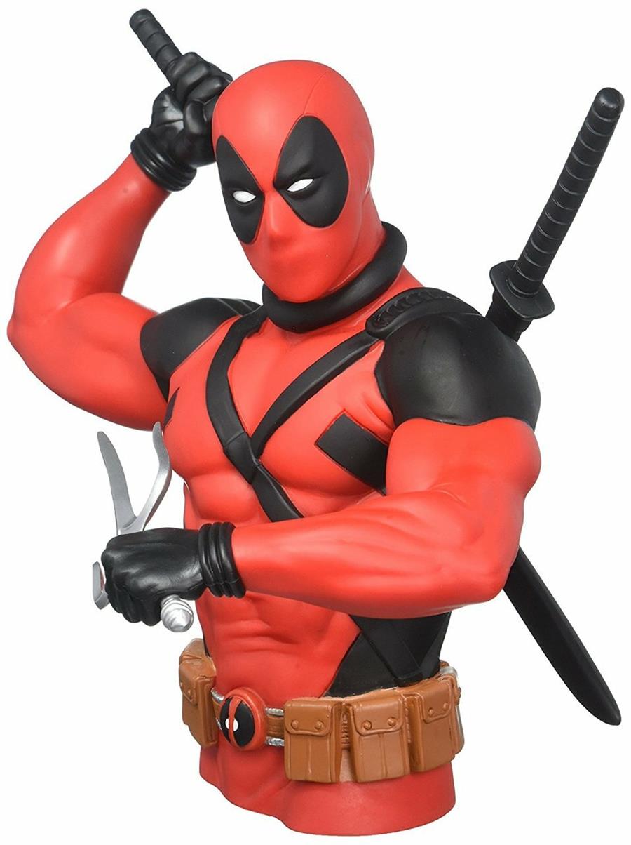 DEADPOOL BUSTO HUCHA 20 CM. | 077764686368 | Galatea Llibres | Llibreria online de Reus, Tarragona | Comprar llibres en català i castellà online