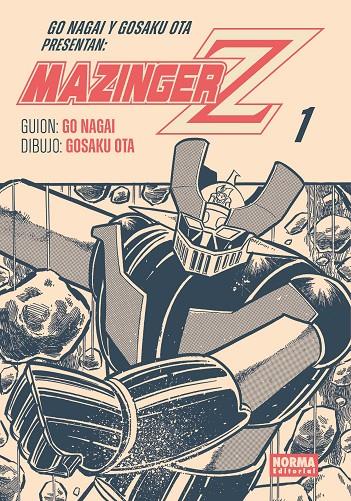 MAZINGER Z (OTA) 1 | 9788467968385 | NAGAI, GO/OTA, GOSAKU | Galatea Llibres | Librería online de Reus, Tarragona | Comprar libros en catalán y castellano online