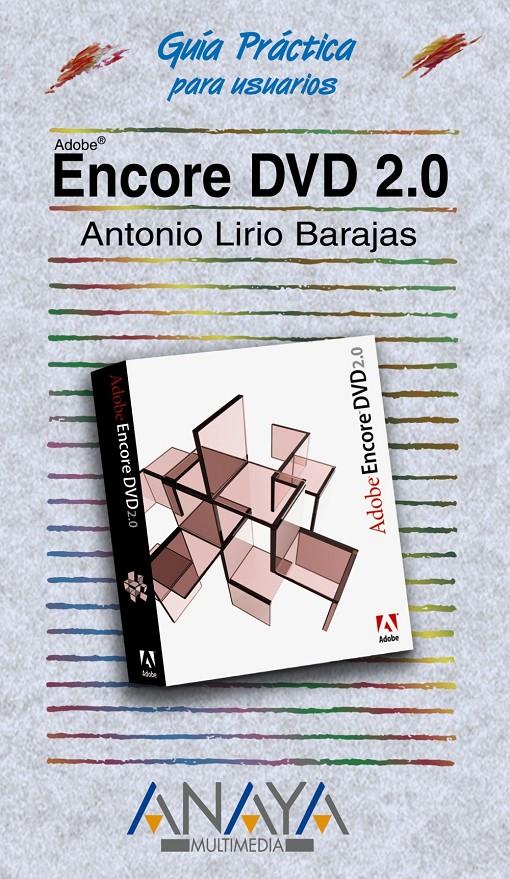 ENCORE DVD 2.0 | 9788441520646 | LIRIO BARAJAS, ANTONIO | Galatea Llibres | Llibreria online de Reus, Tarragona | Comprar llibres en català i castellà online