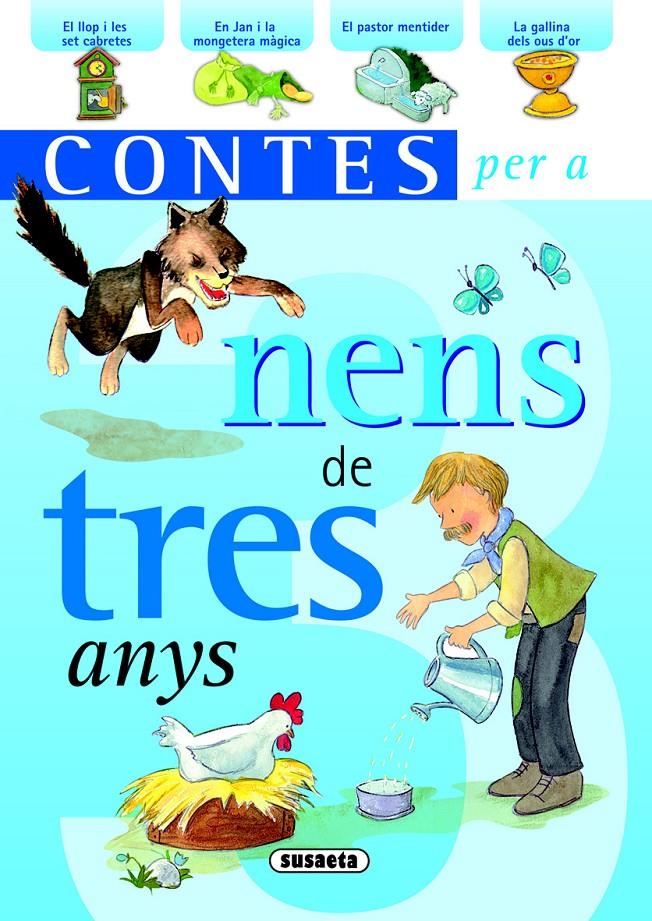 CONTES PER A NENS DE TRES ANYS | 9788467709407 | SUSAETA, EQUIPO | Galatea Llibres | Llibreria online de Reus, Tarragona | Comprar llibres en català i castellà online