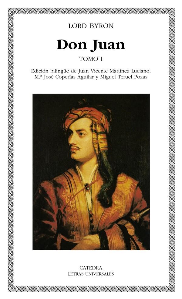 DON JUAN I | 9788437625393 | BYRON, LORD | Galatea Llibres | Librería online de Reus, Tarragona | Comprar libros en catalán y castellano online