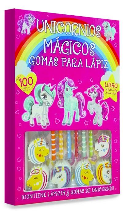 UNICORNIOS MÁGICOS - GOMAS PARA LÁPIZ | 9788468340869 | Galatea Llibres | Librería online de Reus, Tarragona | Comprar libros en catalán y castellano online