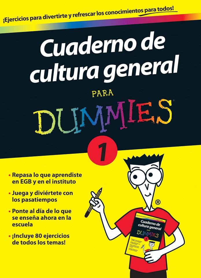 CUADERNO DE CULTURA GENERAL PARA DUMMIES 1 | 9788432900686 | AA. VV. | Galatea Llibres | Librería online de Reus, Tarragona | Comprar libros en catalán y castellano online