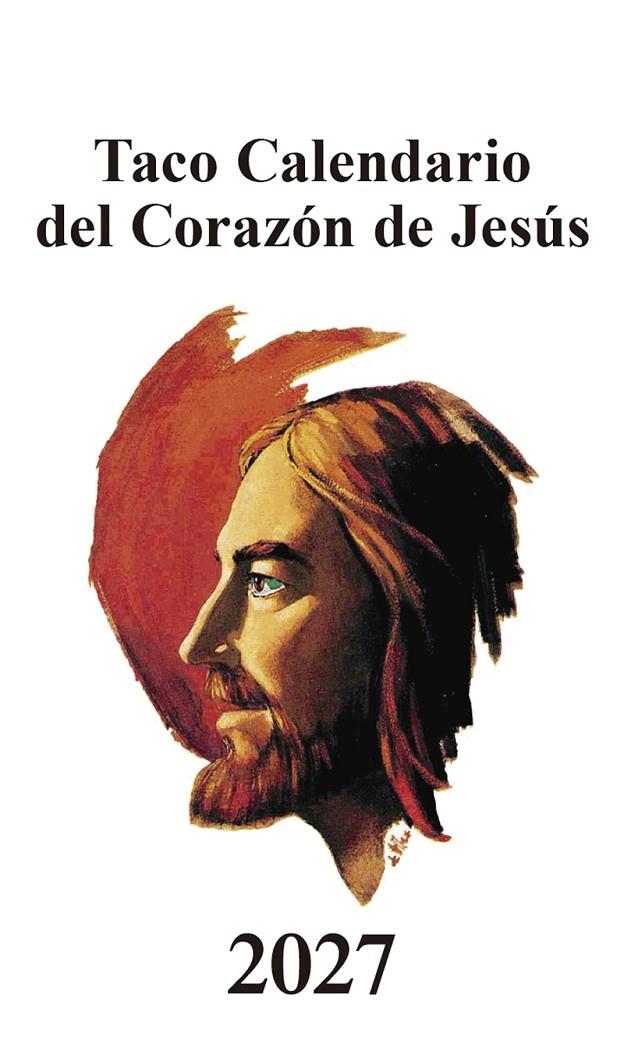 TACO CALENDARIO DEL CORAZÓN DE JESÚS - CLÁSICO CON IMÁN - 2027 | 9788427150560 | GRUPO DE COMUNICACIÓN LOYOLA. | Galatea Llibres | Librería online de Reus, Tarragona | Comprar libros en catalán y castellano online