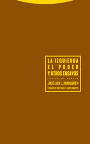 IZQUIERDA, EL PODER, Y OTROS ENSAYOS | 9788481647846 | ARANGUREN, JOSE LUIS | Galatea Llibres | Llibreria online de Reus, Tarragona | Comprar llibres en català i castellà online