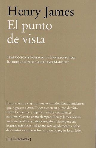 PUNTO DE VISTA, EL | 9788483930502 | JAMES, HENRY | Galatea Llibres | Librería online de Reus, Tarragona | Comprar libros en catalán y castellano online