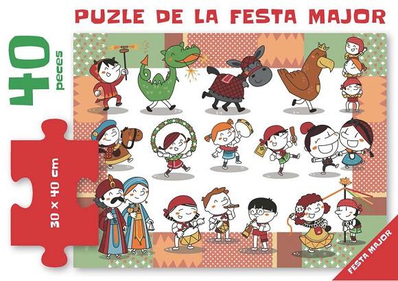 EL PUZLE DE LA FESTA MAJOR (40 PECES) | 9788417000462 | FORT, GLÒRIA | Galatea Llibres | Librería online de Reus, Tarragona | Comprar libros en catalán y castellano online