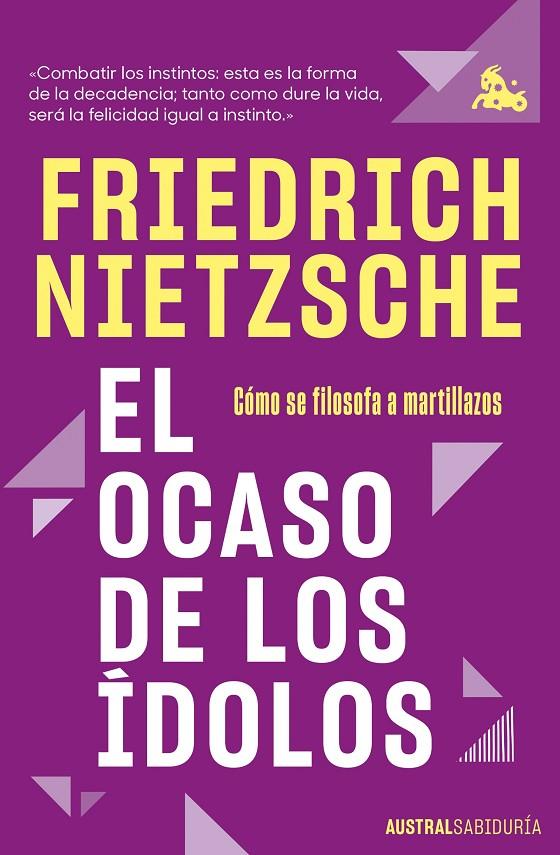 EL OCASO DE LOS ÍDOLOS | 9788411076685 | NIETZSCHE, FRIEDRICH | Galatea Llibres | Librería online de Reus, Tarragona | Comprar libros en catalán y castellano online