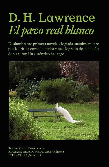 EL PAVO REAL BLANCO | 9788419208224 | LAWRENCE, DAVID HERBERT | Galatea Llibres | Llibreria online de Reus, Tarragona | Comprar llibres en català i castellà online