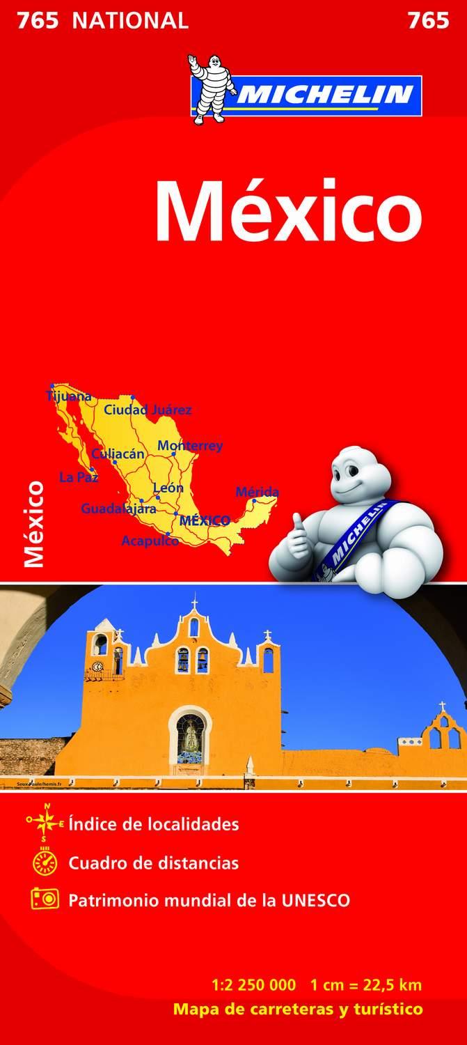 MEXICO MAPA 1: 2 250 000 MICHELIN | 9782067173583 | Galatea Llibres | Librería online de Reus, Tarragona | Comprar libros en catalán y castellano online