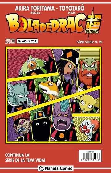 BOLA DE DRAC SERIE SUPER 25. VERMELLA 236 | 9788491734956 | TORIYAMA, AKIRA | Galatea Llibres | Llibreria online de Reus, Tarragona | Comprar llibres en català i castellà online