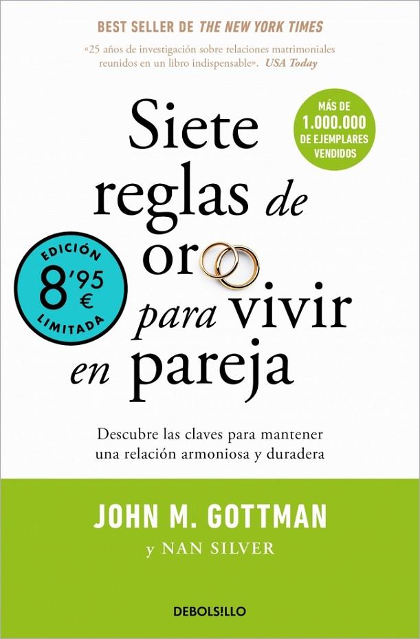 SIETE REGLAS DE ORO PARA VIVIR EN PAREJA (EDICIÓN LIMITADA · VERANO) | 9788466392662 | SILVER, NAN | Galatea Llibres | Llibreria online de Reus, Tarragona | Comprar llibres en català i castellà online