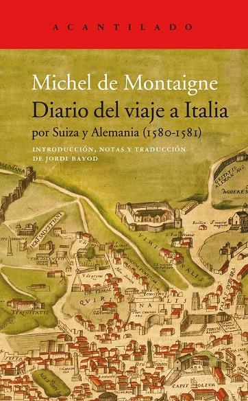 DIARIO DEL VIAJE A ITALIA | 9788417902339 | DE MONTAIGNE, MICHEL | Galatea Llibres | Librería online de Reus, Tarragona | Comprar libros en catalán y castellano online