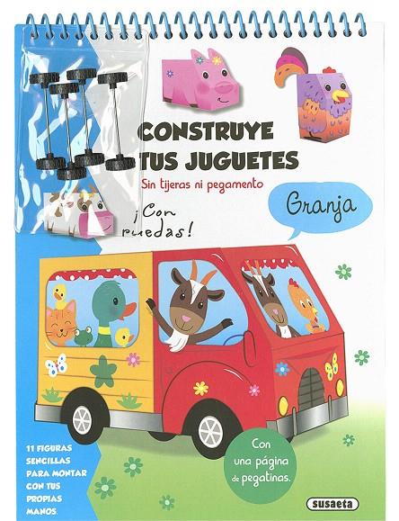 GRANJA. CONSTRUYE TUS JUGUETES SIN TIJERAS NI PEGAMENTO | 9788467752793 | Galatea Llibres | Librería online de Reus, Tarragona | Comprar libros en catalán y castellano online