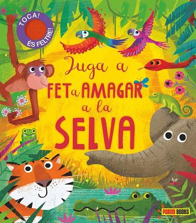 JUGA A FET I AMAGAR A LA SELVA | 9788413341576 | LUCAS GARETH | Galatea Llibres | Librería online de Reus, Tarragona | Comprar libros en catalán y castellano online