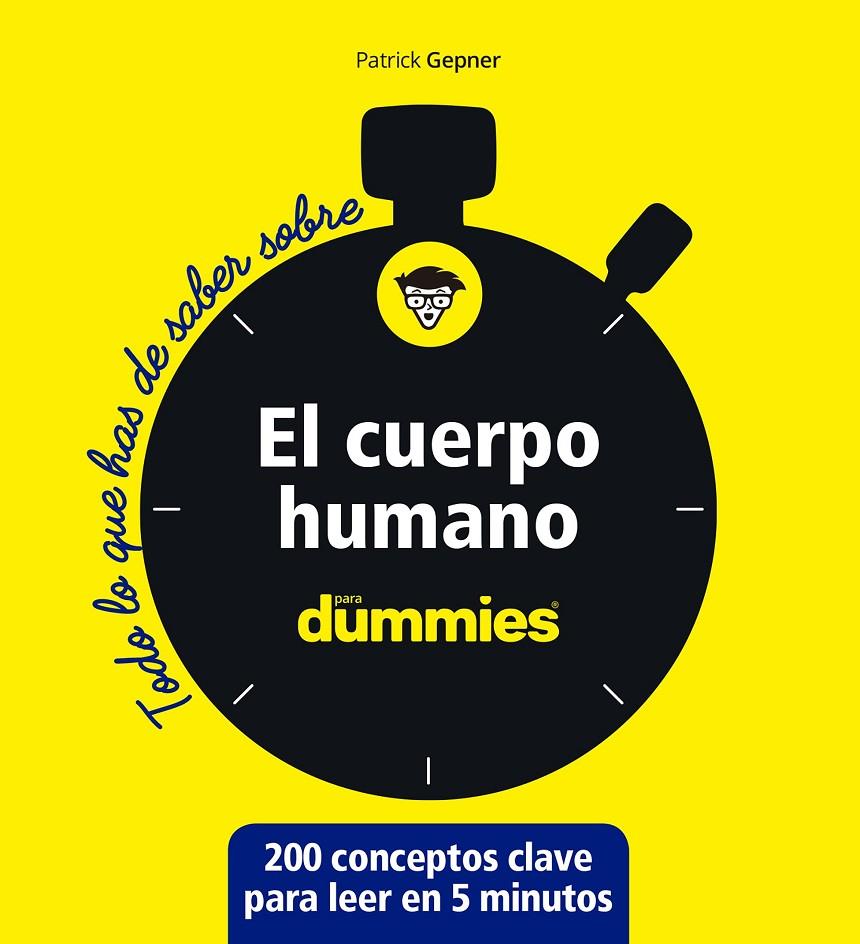 EL CUERPO HUMANO PARA DUMMIES | 9788432905919 | GEPNER, PATRICK | Galatea Llibres | Llibreria online de Reus, Tarragona | Comprar llibres en català i castellà online