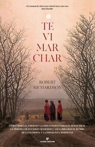 TE VI MARCHAR | 9788419158833 | RICHARDSON, ROBERT | Galatea Llibres | Librería online de Reus, Tarragona | Comprar libros en catalán y castellano online